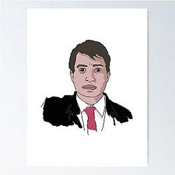 Peep Show Mark Corrigan Drawing