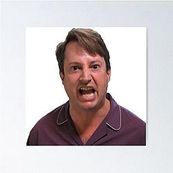 Mark Corrigan Christmas Poster
