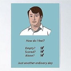 Mark Corrigan Poster