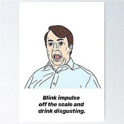 MARK CORRIGAN BLINK IMPULSE Poster