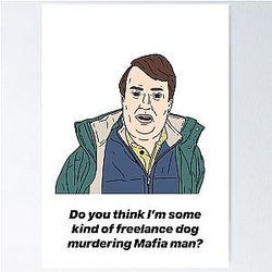 MARK CORRIGAN Mafia Man Poster