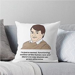 Mark Corrigan - I'm Just a Normal Functioning Person Throw Pillow