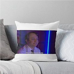 Mark Corrigan Peep Show Throw Pillow