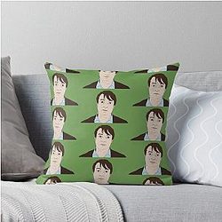 Mark Corrigan - Peep Show Throw Pillow