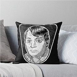 Mark Corrigan – Peep Show Throw Pillow