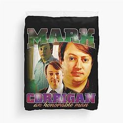 Mark Corrigan 90s rap duvet cover