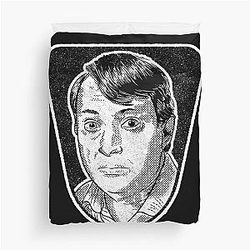 Mark Corrigan Peep Show Duvet Cover