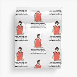 MARK CORRIGAN GOAL HOLE Duvet Cover
