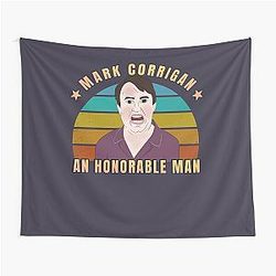 Music Vintage Mark Corrigan Funny Graphic Gifts Tapestry
