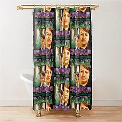 Mark Corrigan 90s Rap Shower Curtain