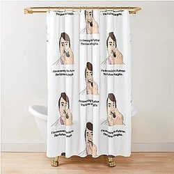 MARK CORRIGAN Comming Shower Curtain