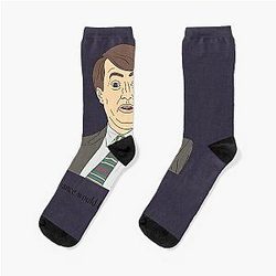 Vintage Photo Peep Show Mark Corrigan Gifts Music Fan Socks