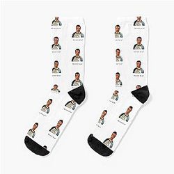 What about the Poo? Mark Corrigan Quote - Peep Show Socks