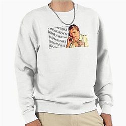 And then I go spoil it all by saying something like I like you - Mark Corrigan Pullover Sweatshirt