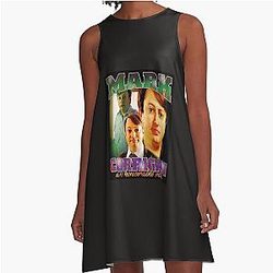 Mark Corrigan 90s A-Line Dress