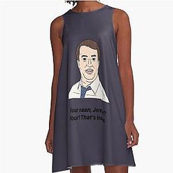 Secret The It Crowd Mark Corrigan Gifts Man A-Line Dress