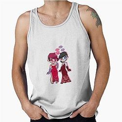 Darkiplier & Markiplier Fan-Art Tank Top
