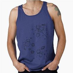Markiplier Space Kitty Cat in Space Tank Top