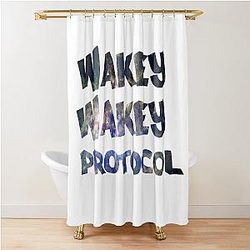 Markiplier in space - A Heist With Markiplier v2 Shower Curtain
