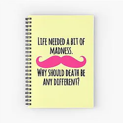 Wilford Warfstache - Markiplier Spiral Notebook