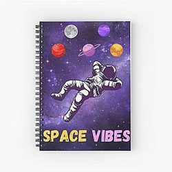 Space With Markiplier Spiral Notebook