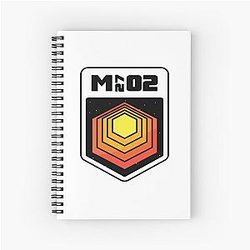 M2702 Markiplier space Spiral Notebook