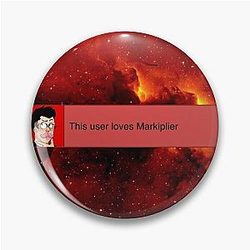 This User Loves Markiplier Pin