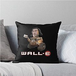 Lord Farquaad Markiplier meme Wall E-shirt throw pillow