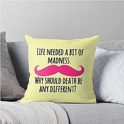 Wilford Warfstache Markiplier Font Throw Pillow