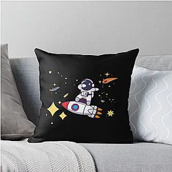 Markiplier Space Throw Pillow