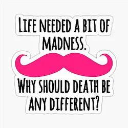Wilford Warfstache - Markiplier Font Sticker