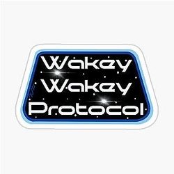 Wakey Wakey Protocol from Space with Markiplier Sticker