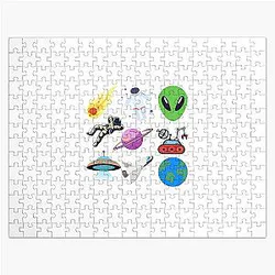 Markiplier Space Stickers Jigsaw Puzzle