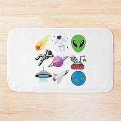Markiplier Space Bathroom Mat