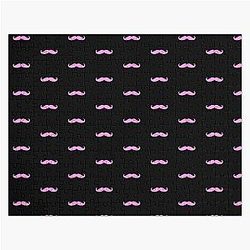 Markiplier pink mustache Jigsaw Puzzle