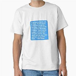 Mark Sloan Quote Classic T-Shirt