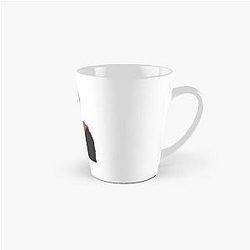 Mark Sloan holding Sofia Tall Mug