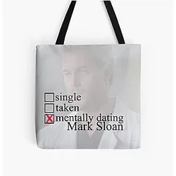 Mentally Dating Mark Sloan Tote Bag