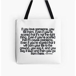Mark Sloan - If You Love Someone All Over Print Tote Bag
