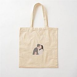 Mark Sloan and Lexie Grey Cotton Tote Bag