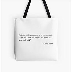 Mark Sloan All Over Print Tote Bag