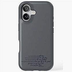 If you love someone, you tell them -- Mark Sloan iPhone case