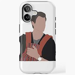 Mark Sloan holding Sofia iPhone case