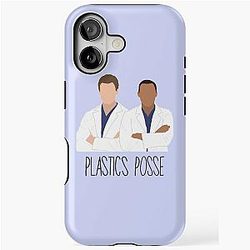 Plastics Posse Mark Sloan Jackson Avery iPhone Tough Case