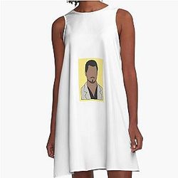Mark Sloan Steamy A-Line Dress