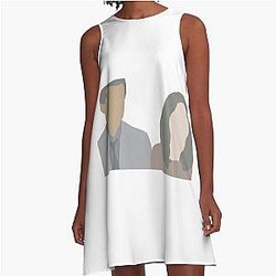 Mark Sloan and Lexie Grey A-Line Dress