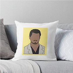 Mark Sloan (Steamy) Throw Pillow