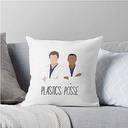 Plastics Posse - Mark Sloan and Jackson Avery Throw Pillow becomes
Plastics Posse - Mark Sloan Jackson Avery Throw Pillow