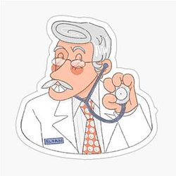 Dr. Mark Sloan Sticker