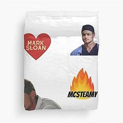 Mark Sloan Duvet Cover